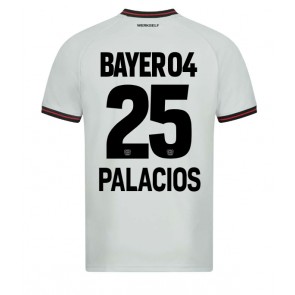 Bayer Leverkusen Exequiel Palacios #25 Bortatröja 2023-24 Kortärmad